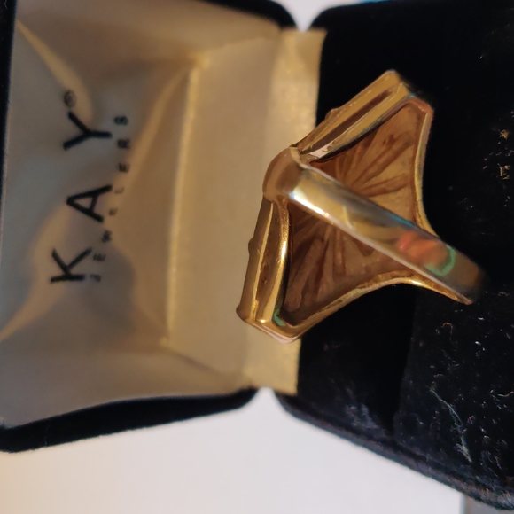 VINTAGE RHINESTONE COCKTAIL RING - Picture 4 of 6